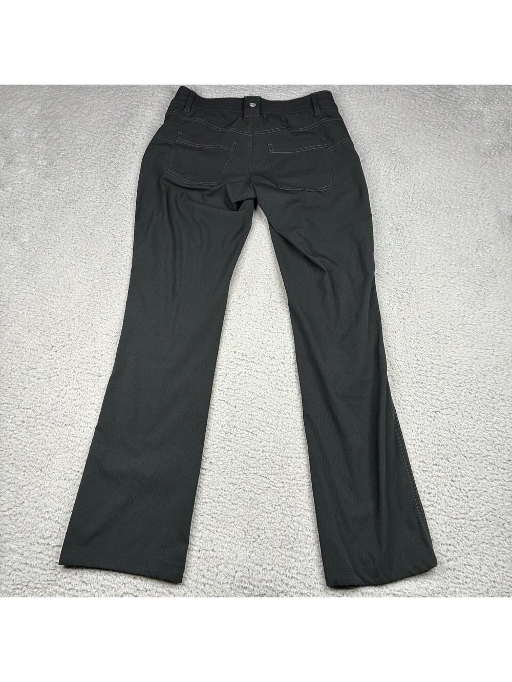Kuhl Strattus Pants Womens 2 Reg Gray Ripstop Lightweight Hiking Outdoor 6234 - Picture 8 of 10